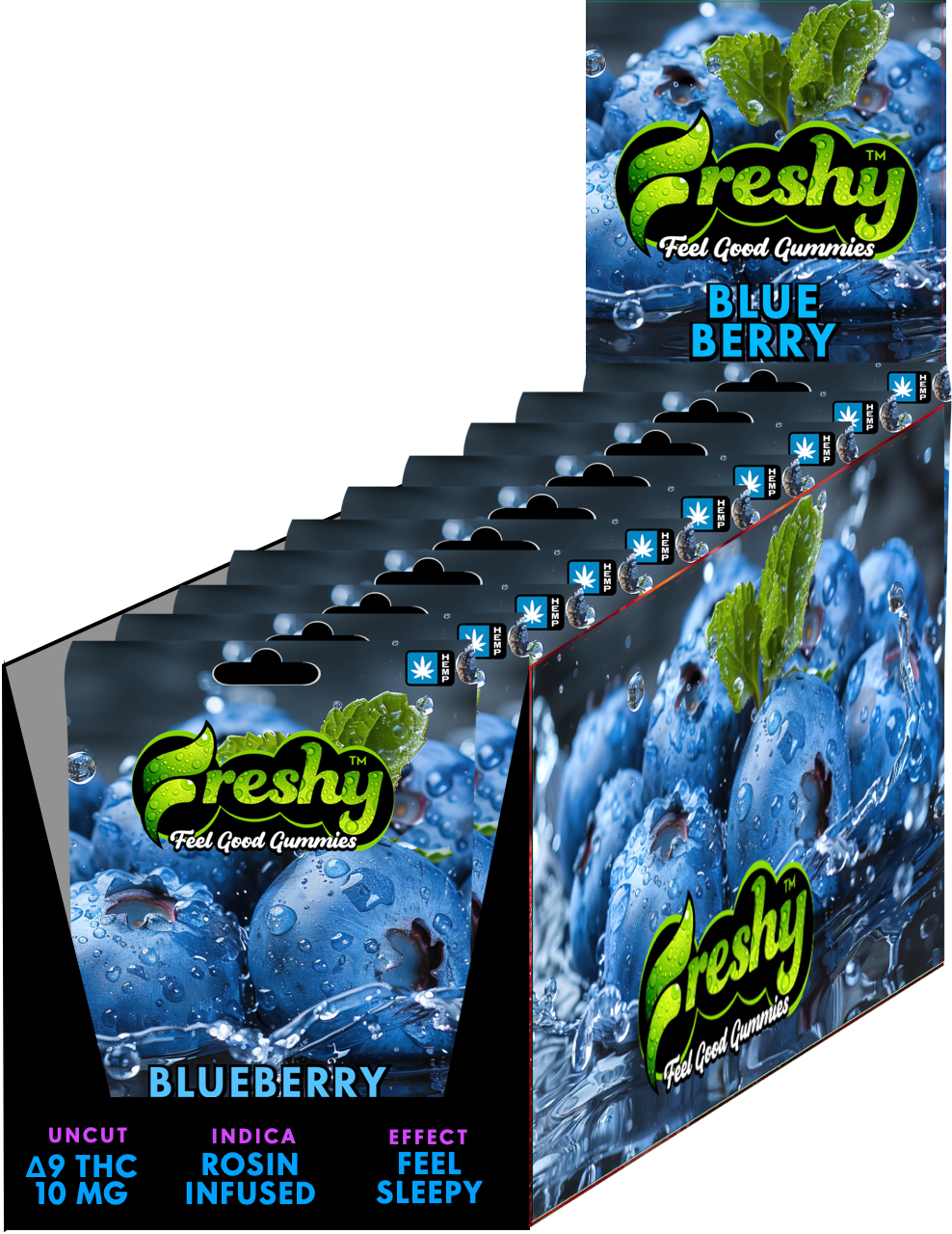Freshy Δ9 THC Gummies - Master Case