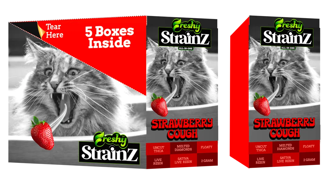 Strainz 2G THCA Disposable Vape – Strawberry Cough