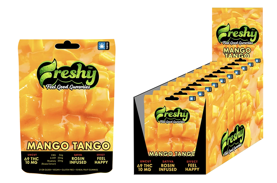 Freshy Δ9 THC Gummies - Mango Tango