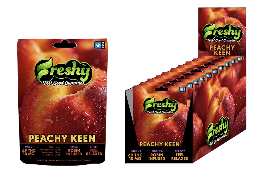 Freshy Δ9 THC Gummies - Peachy Keen
