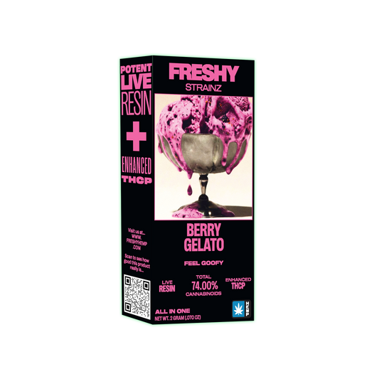 Strainz 2G Live Resin Enhanced THCP Disposable Vape – Berry Gelato