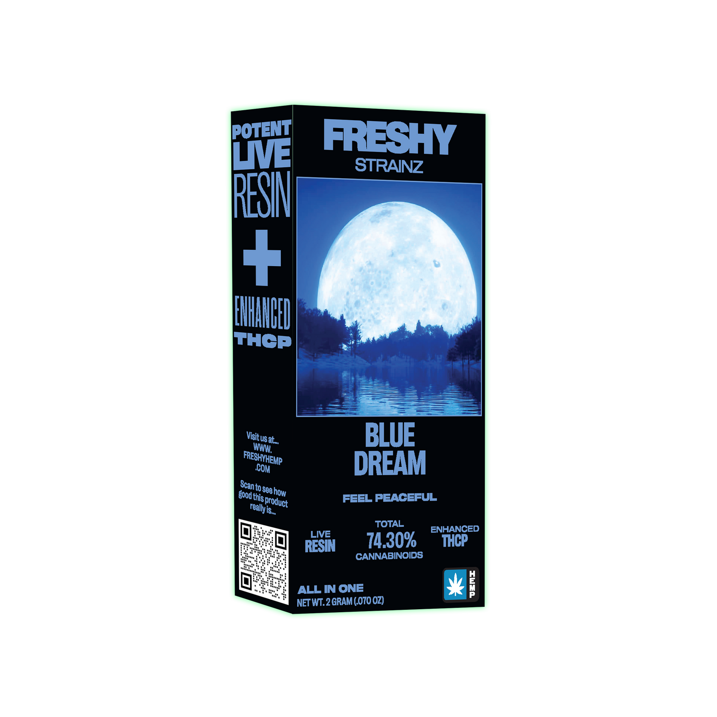 Strainz 2G Live Resin Enhanced THCP Disposable Vape – Blue Dream