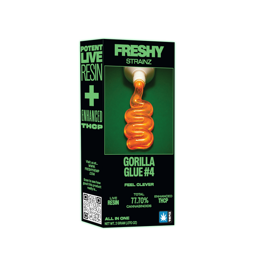 Strainz 2G Live Resin Enhanced THCP Disposable Vape – Gorilla Glue #4