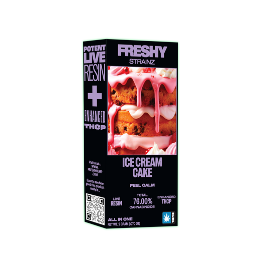 Strainz 2G Live Resin Enhanced THCP Disposable Vape – Ice Cream Cake