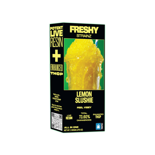 Strainz 2G Live Resin Enhanced THCP Disposable Vape – Lemon Slushie