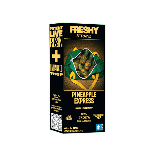 Strainz 2G Live Resin Enhanced THCP Disposable Vape – Pineapple Express