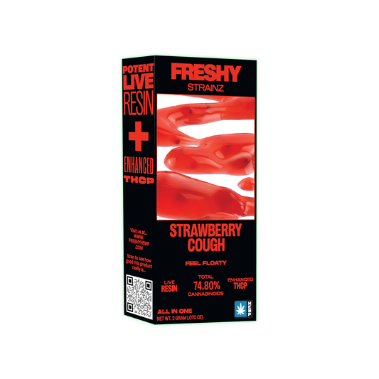 Strainz 2G Live Resin Enhanced THCP Disposable Vape – Strawberry Cough