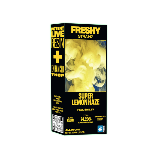 Strainz 2G Live Resin Enhanced THCP Disposable Vape – Super Lemon Haze