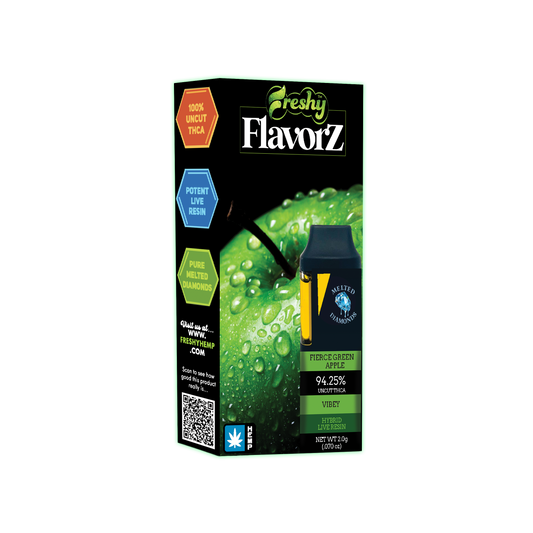 Freshy 2G THCA Disposable Vape – Fierce Green Apple
