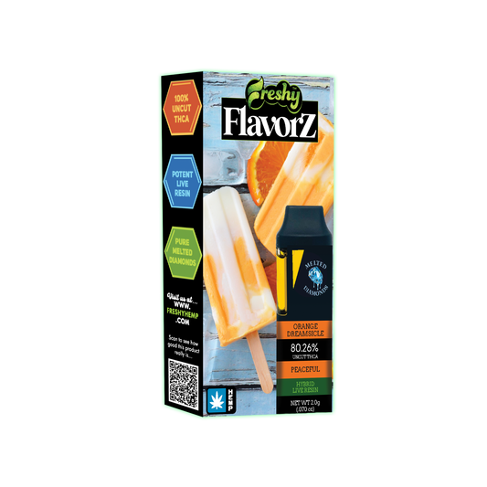 Freshy 2G THCA Disposable Vape – Orange Dreamsicle