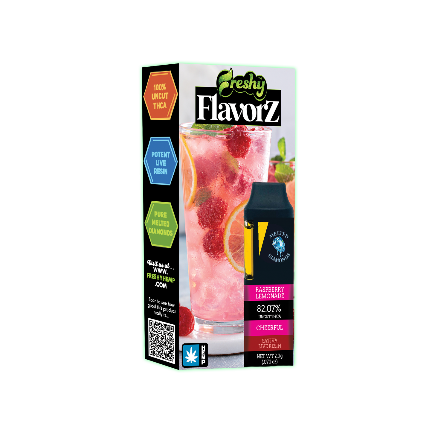 Freshy 2G THCA Disposable Vape – Raspberry Lemonade