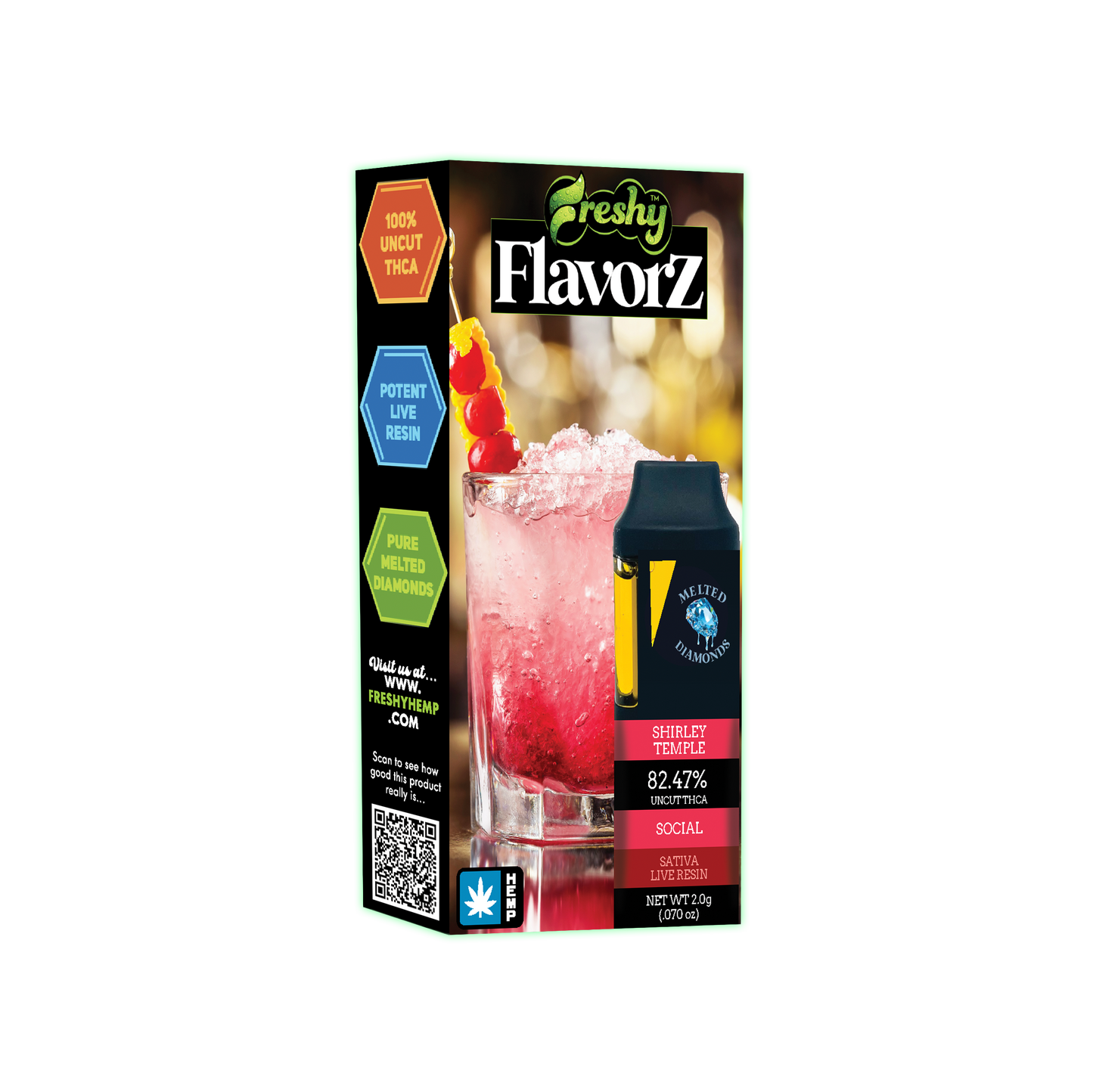 Freshy 2G THCA Disposable Vape – Shirley Temple