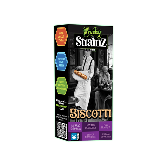 Strainz 2G THCA Disposable Vape – Biscotti