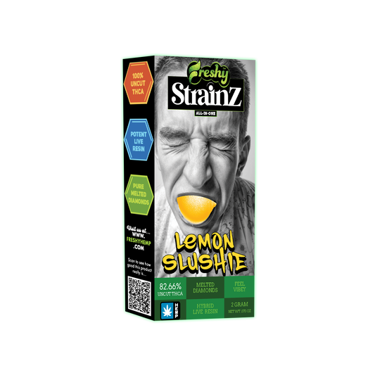 Strainz 2G THCA Disposable Vape – Lemon Slushie