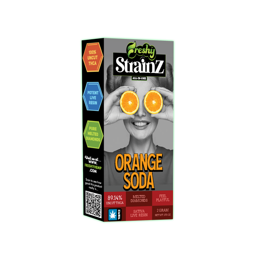 Strainz 2G THCA Disposable Vape – Orange Soda