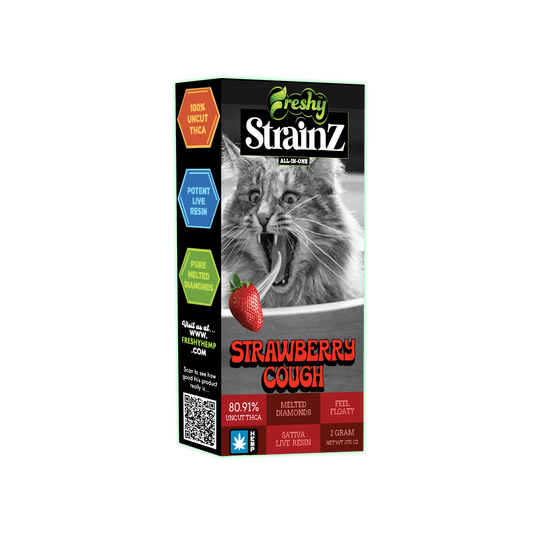 Strainz 2G THCA Disposable Vape – Strawberry Cough