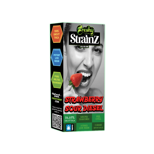 Strainz 2G THCA Disposable Vape – Strawberry Sour Diesel