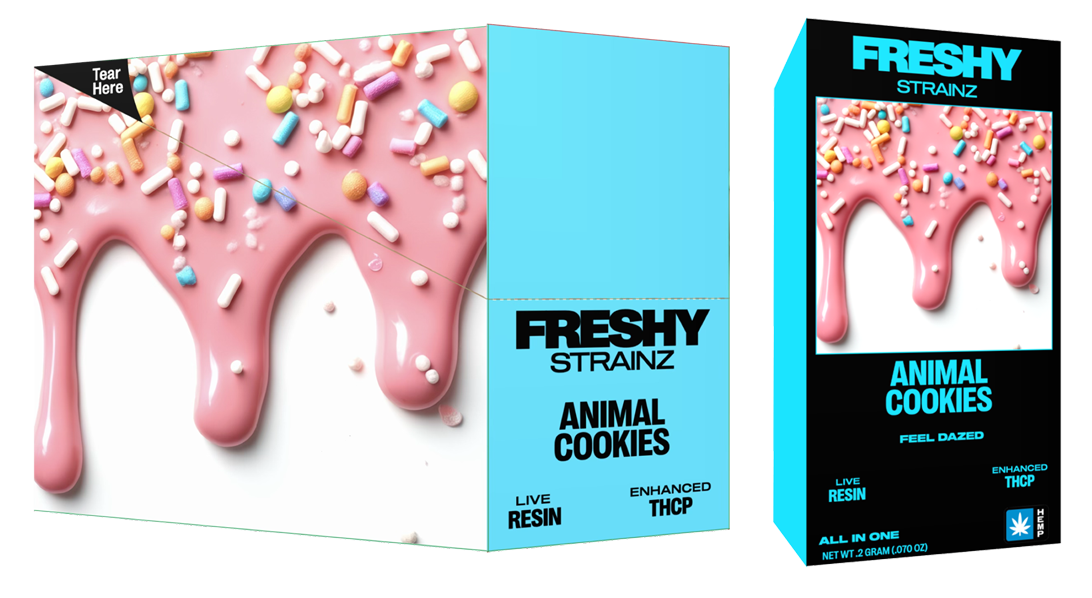 Strainz 2G Live Resin Enhanced THCP Disposable Vape – Animal Cookies