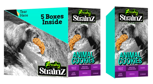 Strainz 2G THCA Disposable Vape – Animal Cookies