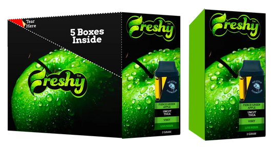 Freshy 2G THCA Disposable Vape – Fierce Green Apple