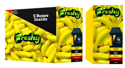 Freshy 2G THCA Disposable Vape – Banana Candy