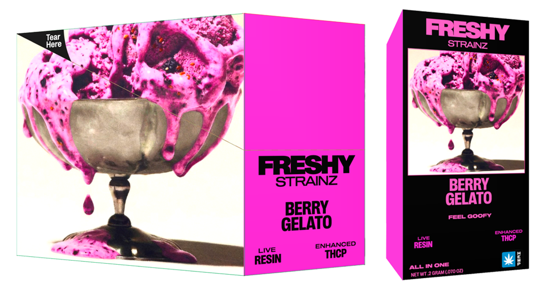 Strainz 2G Live Resin Enhanced THCP Disposable Vape – Berry Gelato