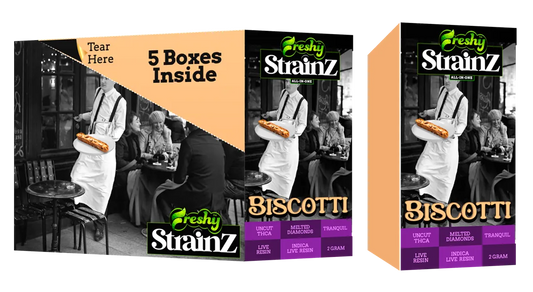 Strainz 2G THCA Disposable Vape – Biscotti