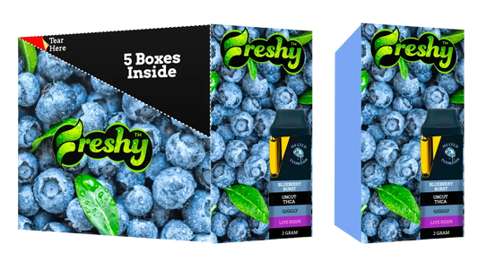 Freshy 2G THCA Disposable Vape – Blueberry Burst