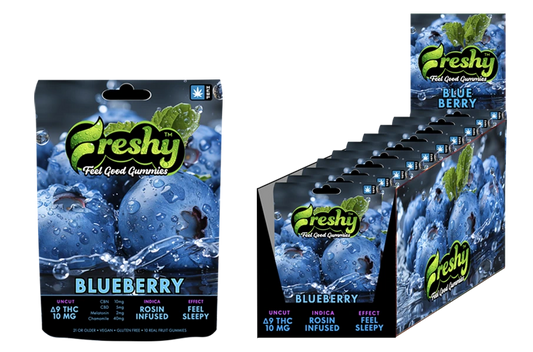 Freshy Δ9 THC Gummies - Blueberry