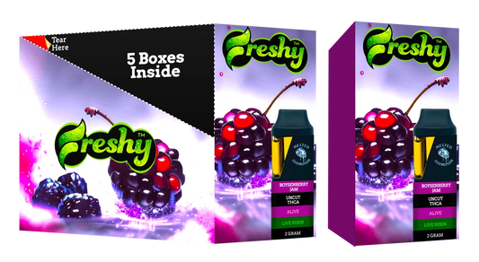 Freshy 2G THCA Disposable Vape – Boysenberry Jam