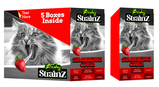 Strainz 2G THCA Disposable Vape – Strawberry Cough