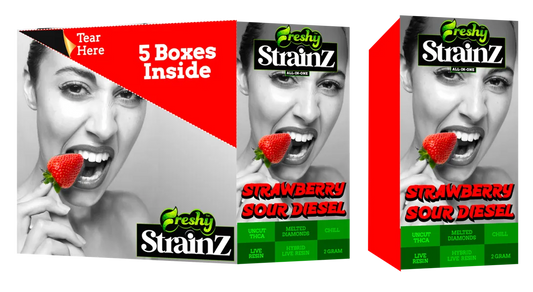 Strainz 2G THCA Disposable Vape – Strawberry Sour Diesel