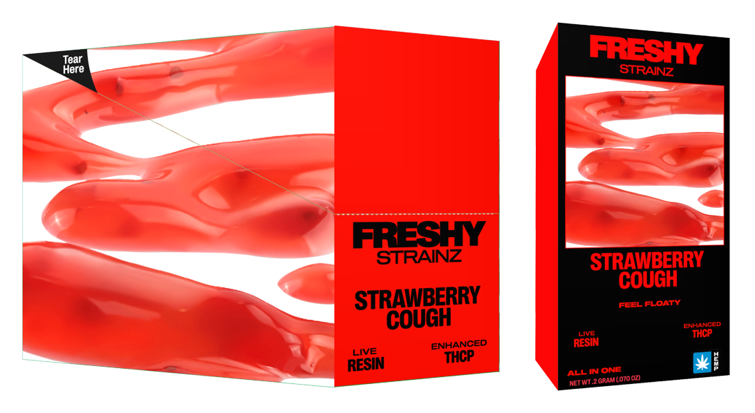 Strainz 2G Live Resin Enhanced THCP Disposable Vape – Strawberry Cough