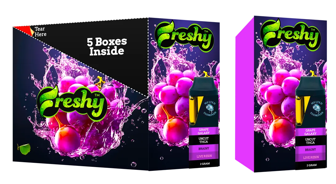 Freshy 2G THCA Disposable Vape – Grape Galaxy