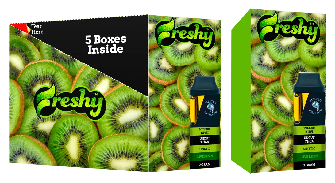 Freshy 2G THCA Disposable Vape – Killer Kiwi