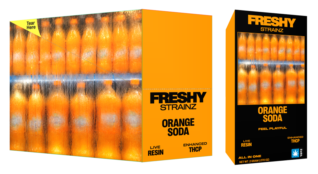 Strainz 2G Live Resin Enhanced THCP Disposable Vape – Orange Soda
