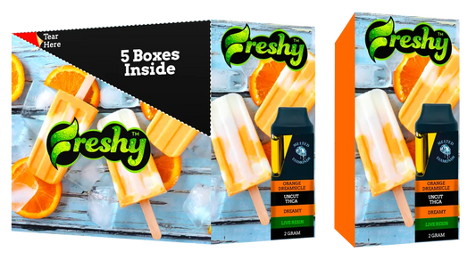Freshy 2G THCA Disposable Vape – Orange Dreamsicle