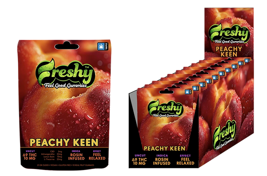 Freshy Δ9 THC Gummies - Peachy Keen