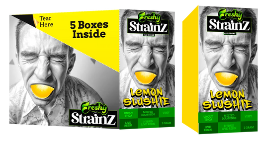 Strainz 2G THCA Disposable Vape – Lemon Slushie
