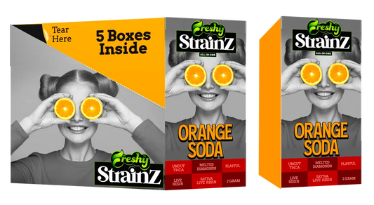 Strainz 2G THCA Disposable Vape – Orange Soda