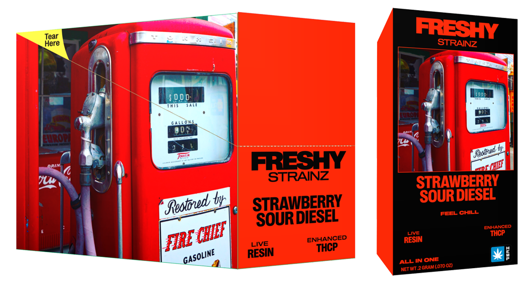 Strainz 2G Live Resin Enhanced THCP Disposable Vape – Strawberry Sour Diesel