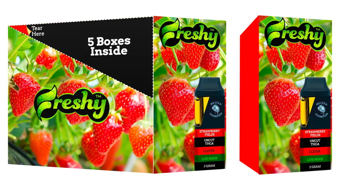 Freshy 2G THCA Disposable Vape – Strawberry Fields