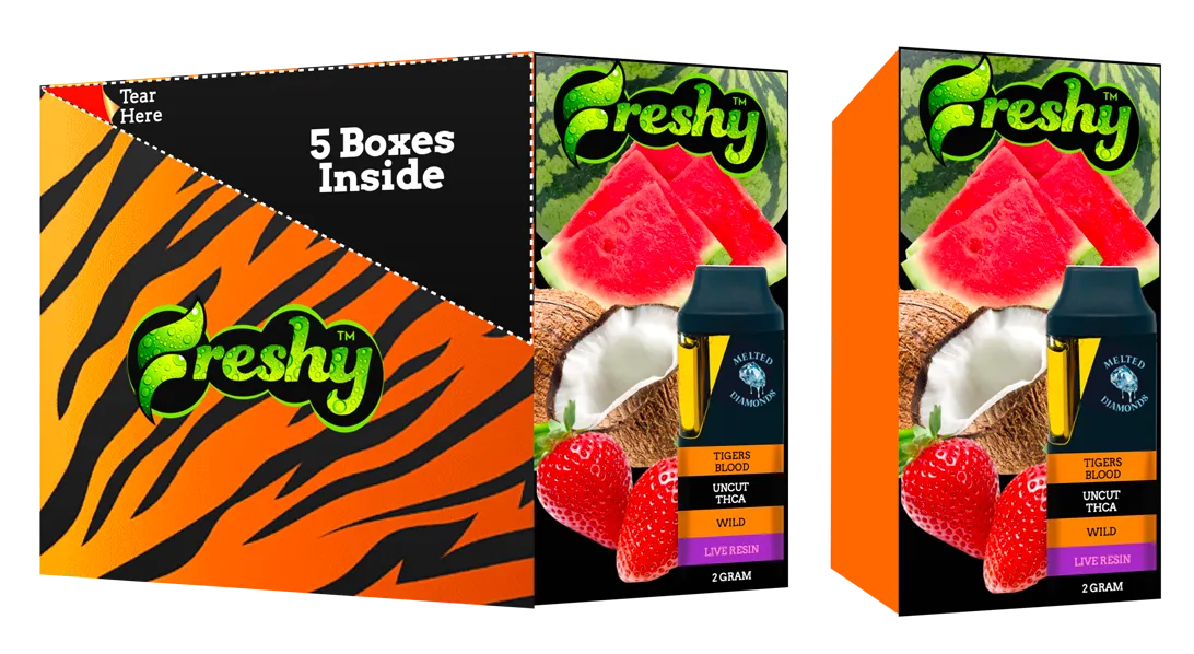 Freshy 2G THCA Disposable Vape – Tiger's Blood