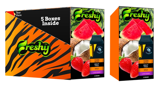 Freshy 2G THCA Disposable Vape – Tiger's Blood